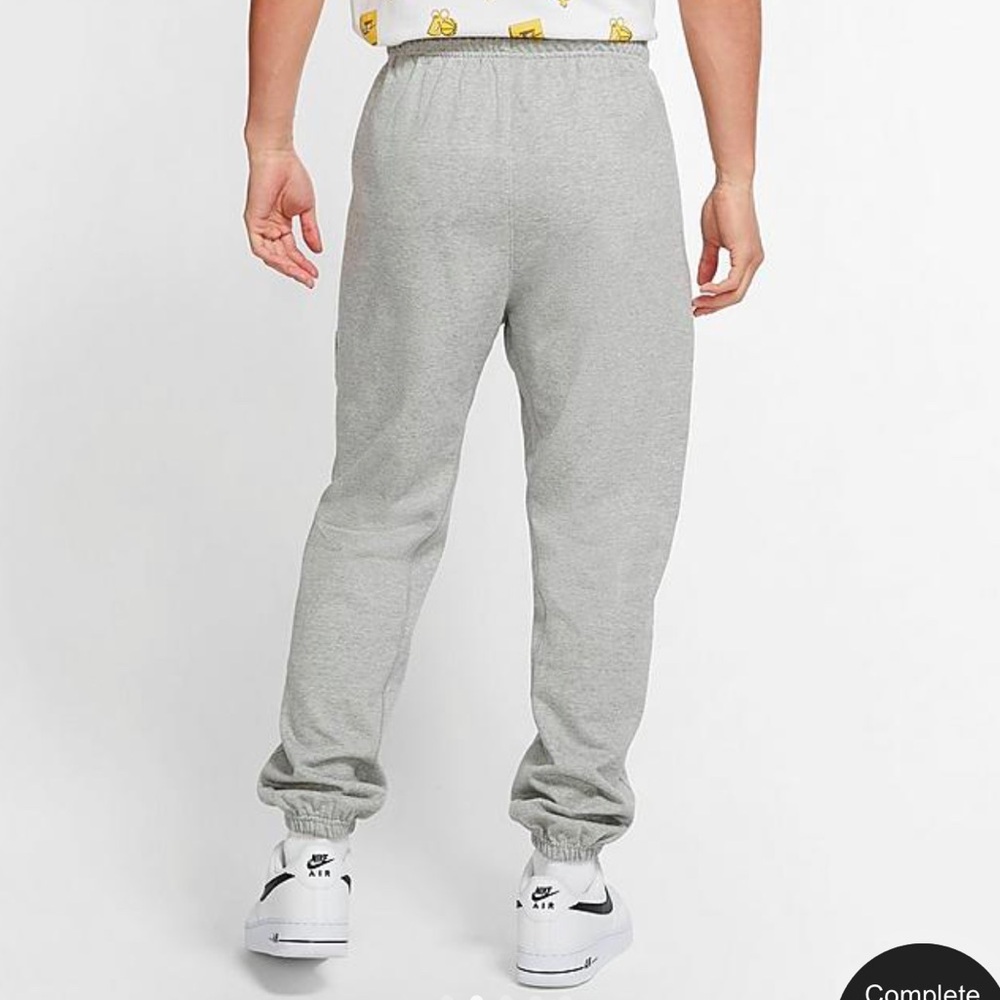 Nike Dri-FIT Standard Issue Joggers Pants Gray Mens Size XL - Picture 2 of 16